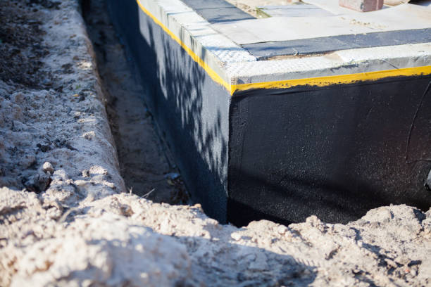 SJ Waterproofing Pros completing home waterproofing near Woodbury Heights, NJ