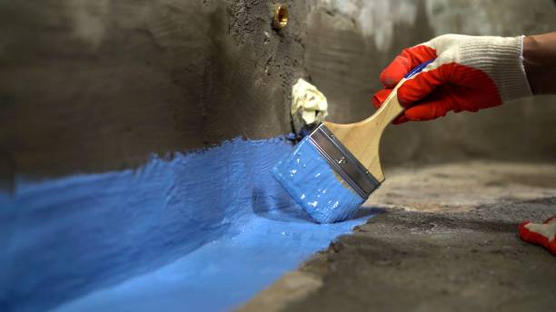SJ Waterproofing Pros commercial waterproofing team near Woodbury Heights, NJ